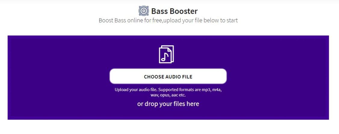 choose audio file